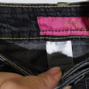 Black Denim sequenced jeans size 12